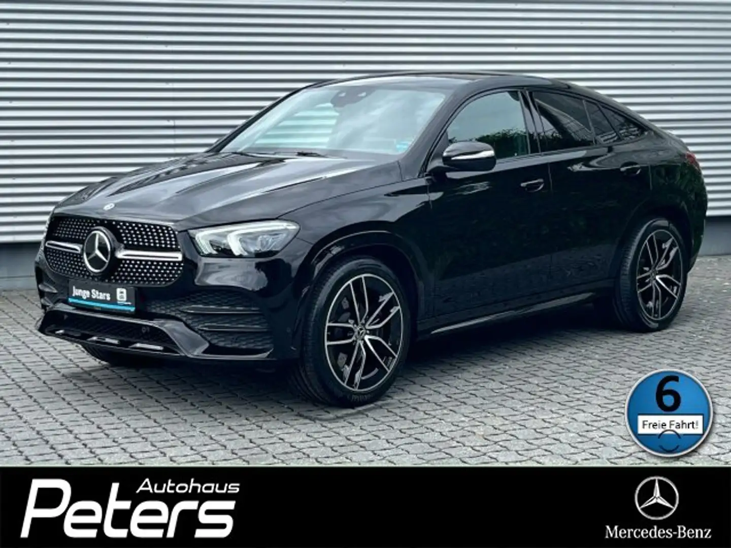 Mercedes-Benz GLE 350 GLE 350de AMG Night 4M Distr/360°/Multib/22 Zoll Schwarz - 1