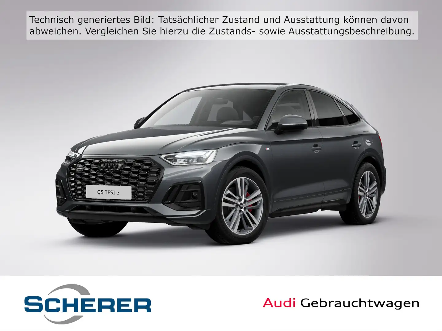 Audi Q5 S line 50 TFSI e quattro 220(299) k Grau - 1