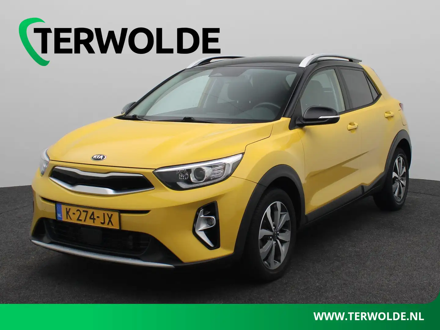 Kia Stonic 1.0 T-GDi MHEV DynamicPlusLine | Trekhaak | Jaune - 1
