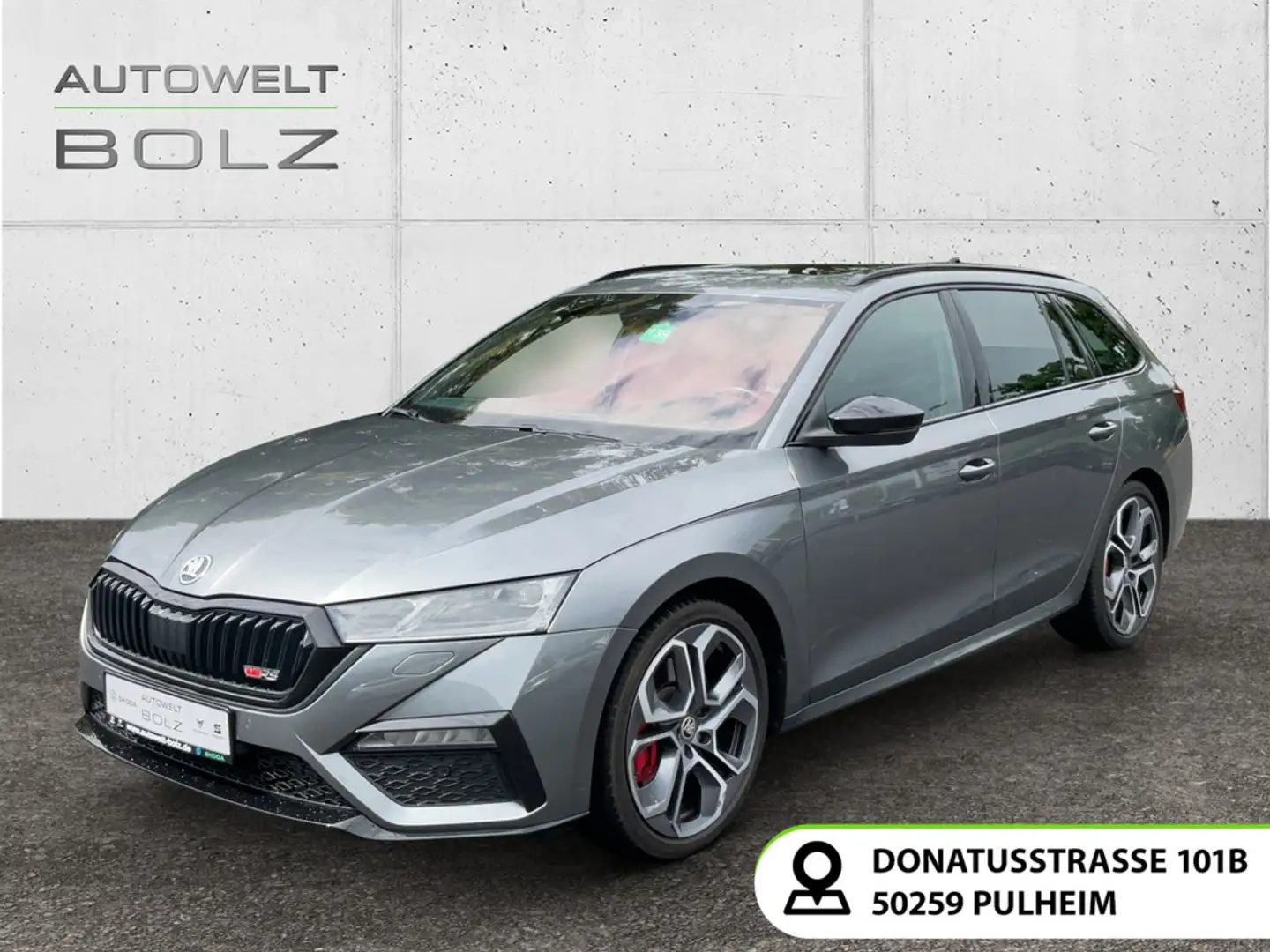 Skoda Octavia Combi RS Plus 2.0 TSI HUD AHK Pano Chall Grau - 1