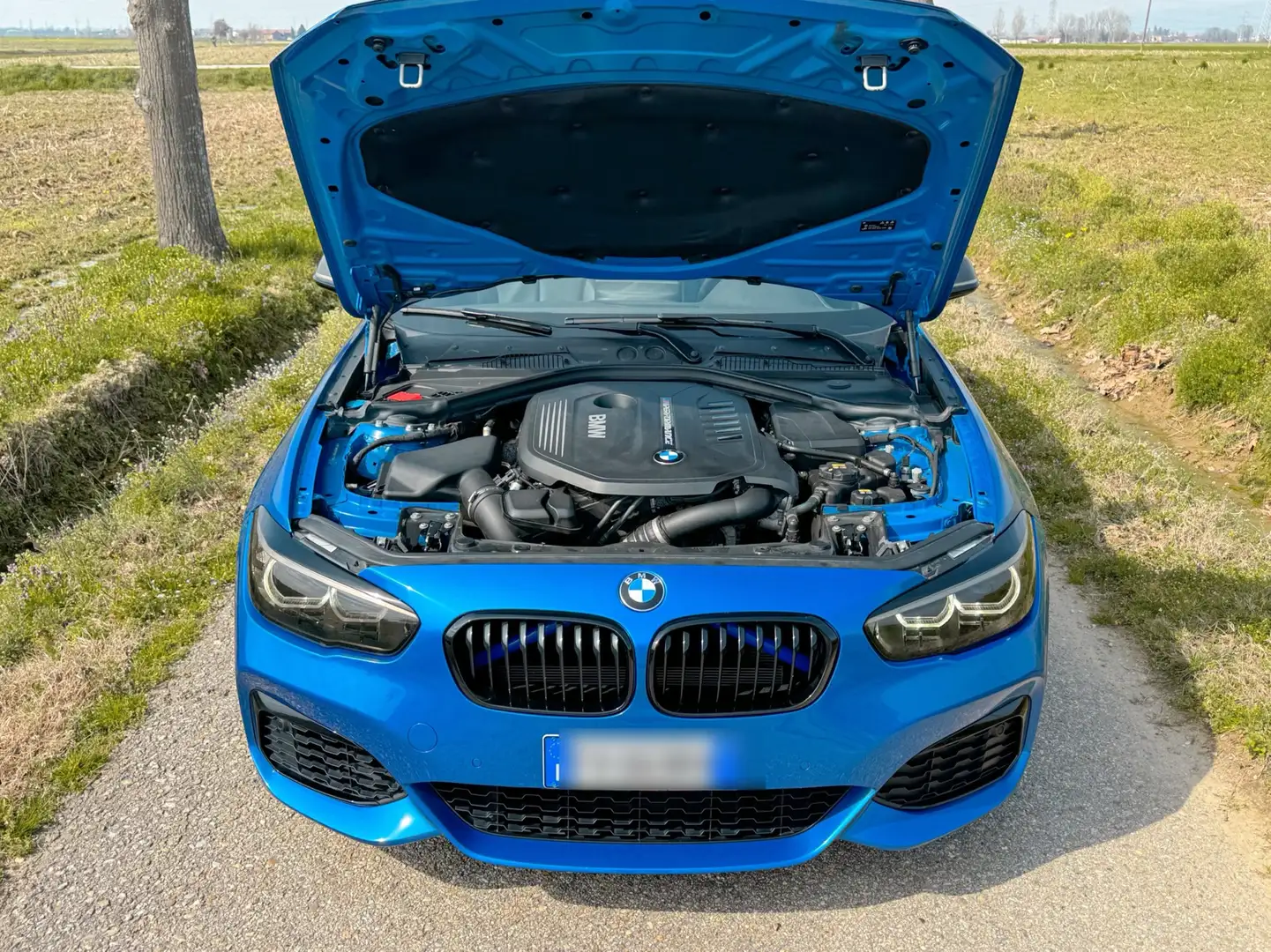 BMW 140 M 140i 3p auto my18 *SUPERBOLLO RIDOTTO* Modrá - 1