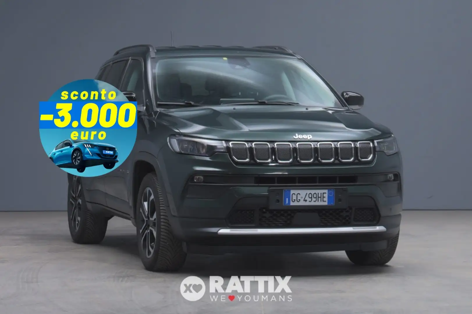 Jeep Compass 1.6 MJT 130CV Limited Verde - 1