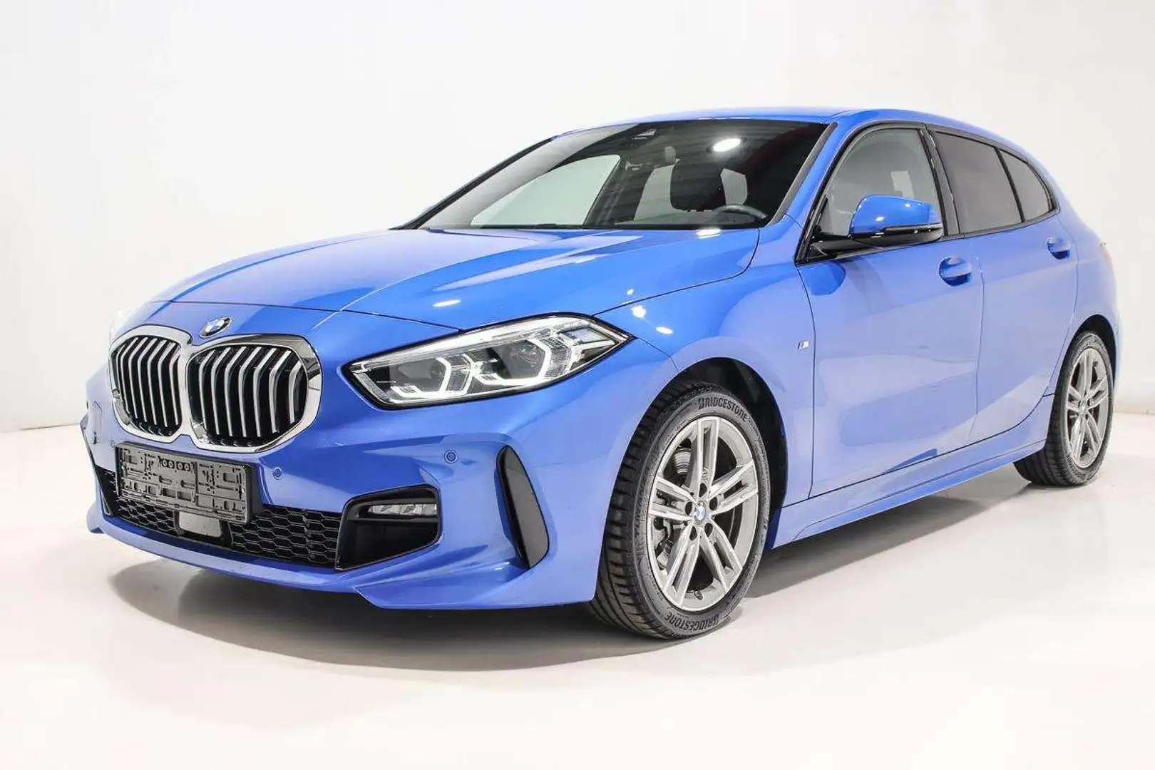 BMW 118 IAPACK M SEMI CUIR LED GPS VIRTUAL COCKPIT JA17 Bleu - 2