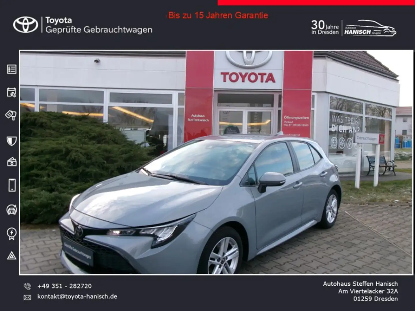 Toyota Corolla 1.2 Turbo Comfort Grau - 1