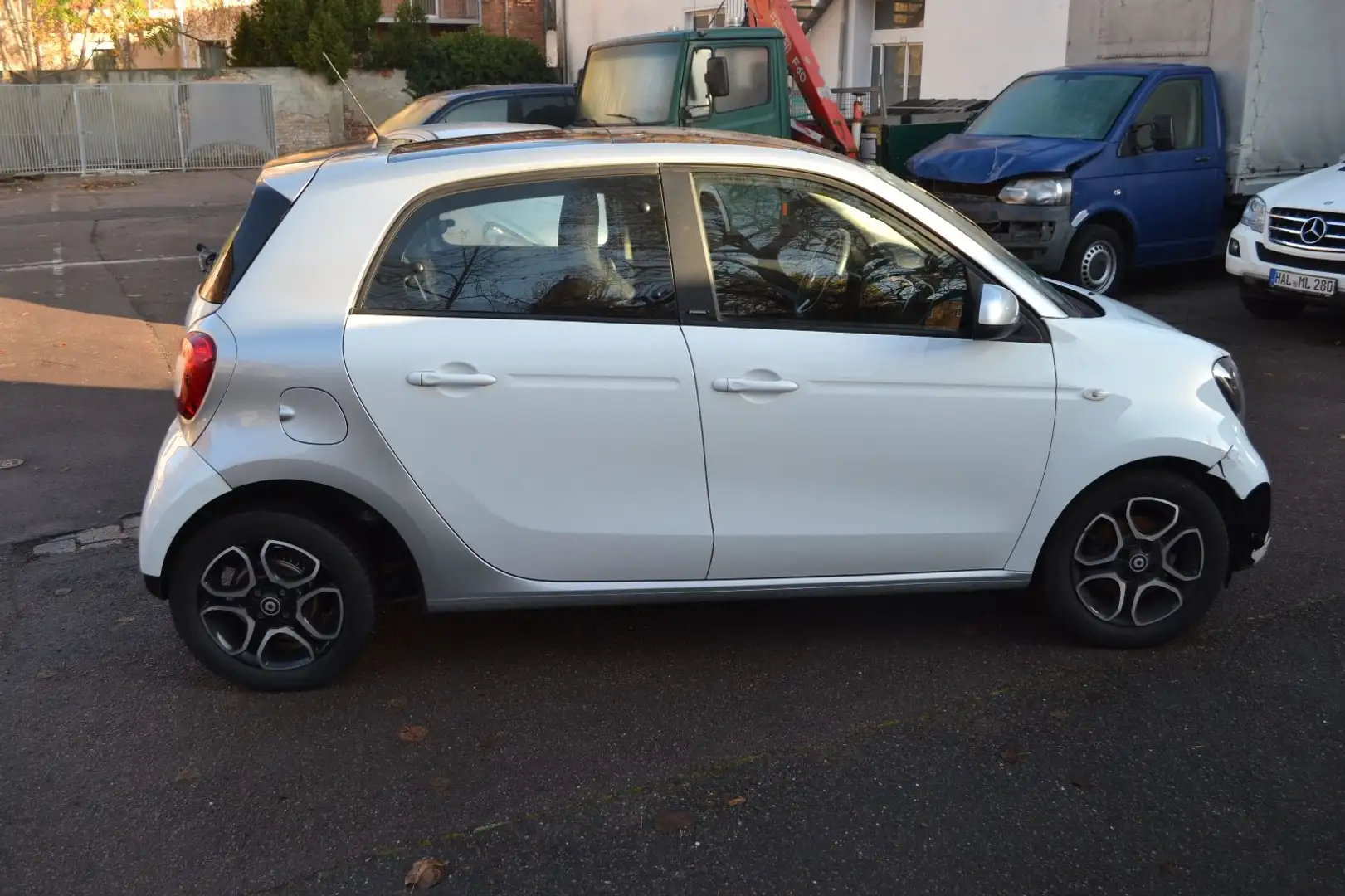 smart forFour Basis  AIRBAGS OK!!! Blanc - 2