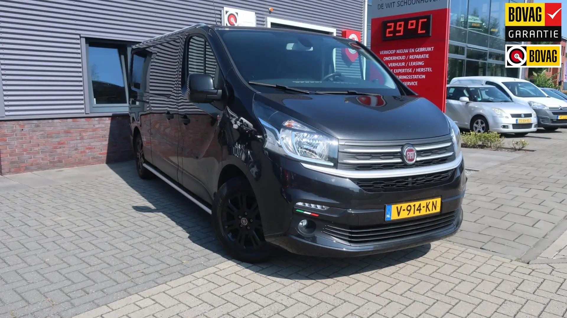 Fiat Talento 1.6 MJ L2H1 DC SX Zwart - 1