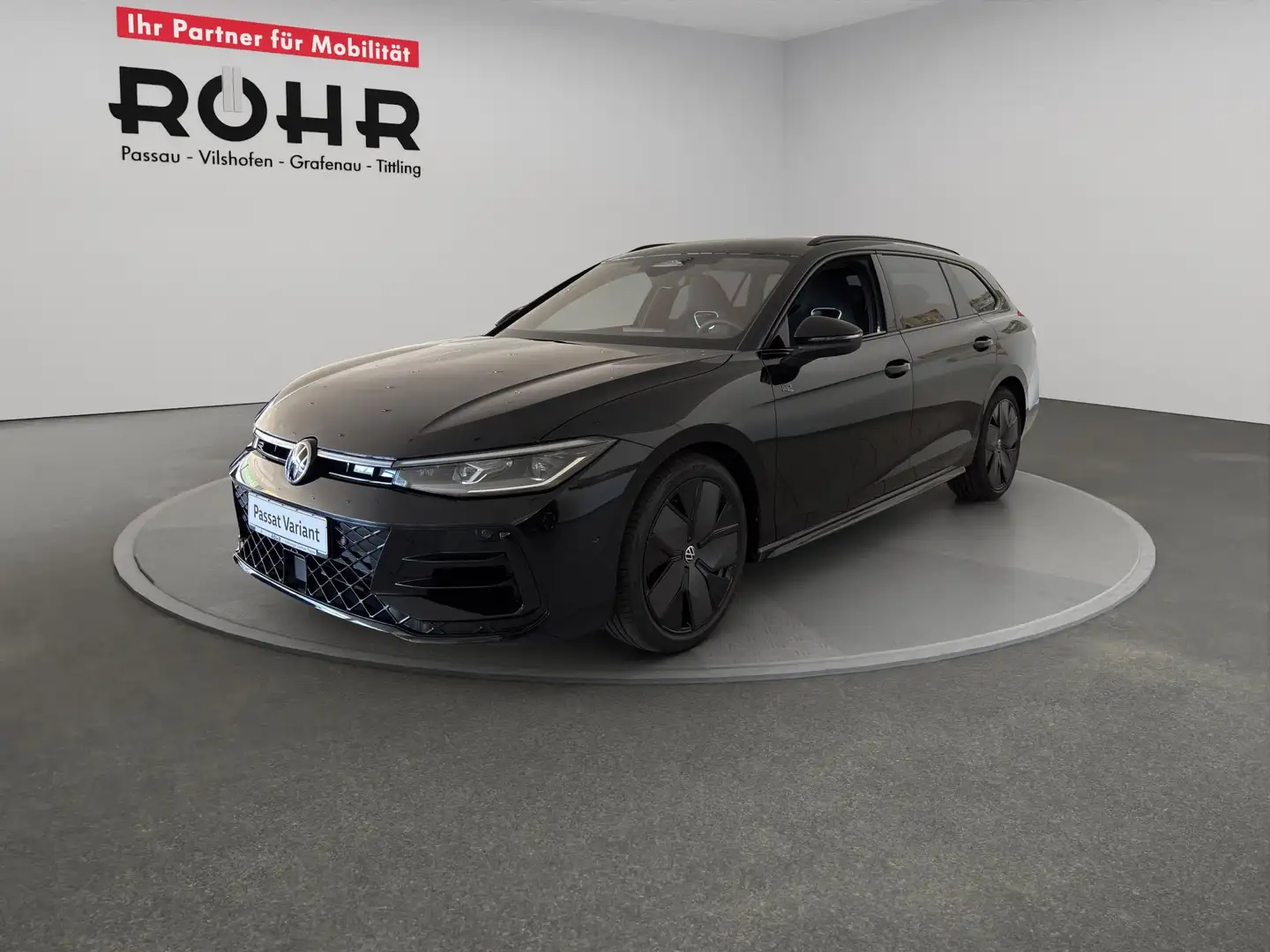 Volkswagen Passat R-Line (BlackStyle/AHK/Standh.) 2.0 l TSI 4MOTION Noir - 2