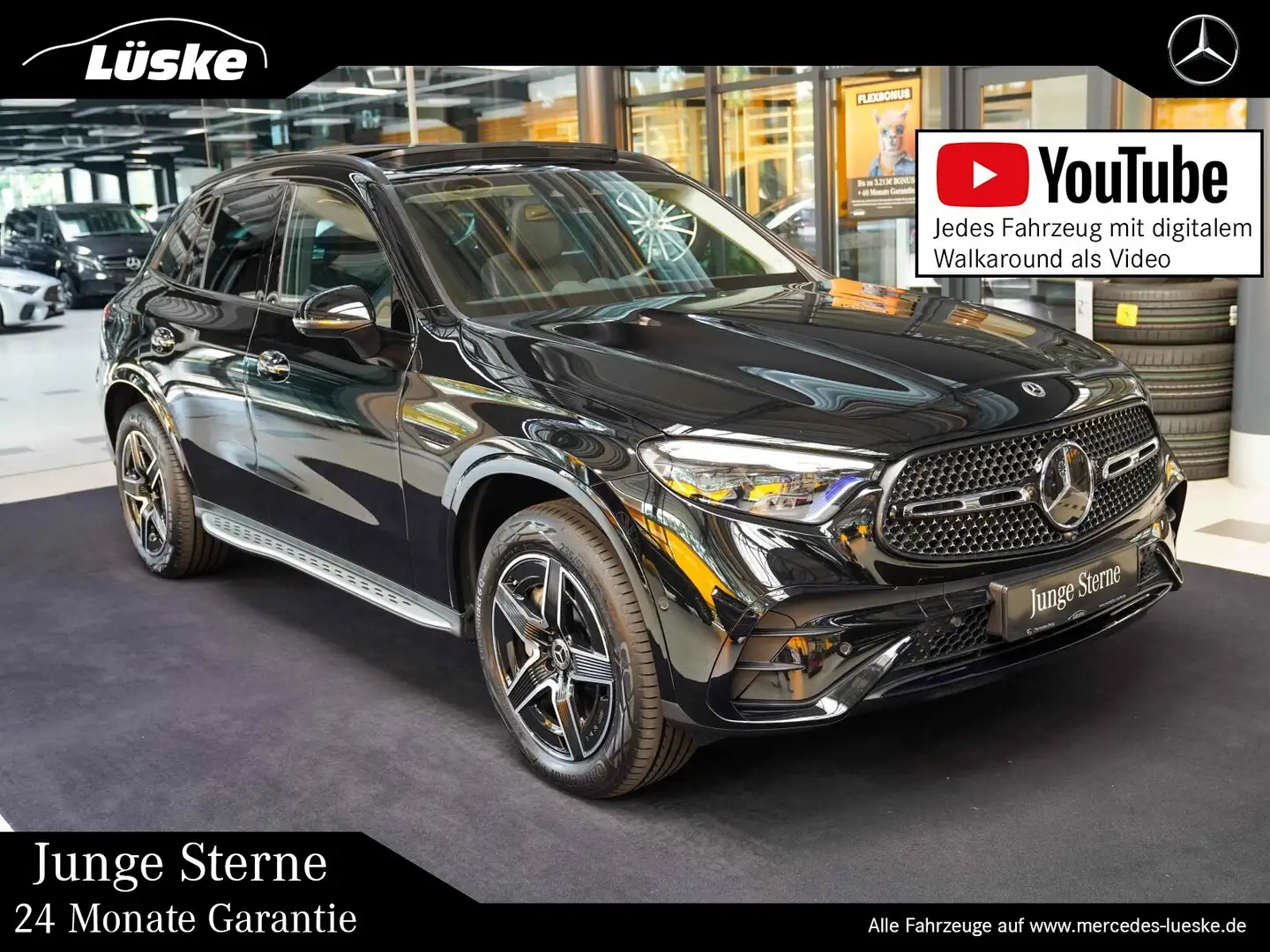 Mercedes-Benz GLC 300 GLC 300 d 4M AMG Line Premium Night Distronic Noir - 1