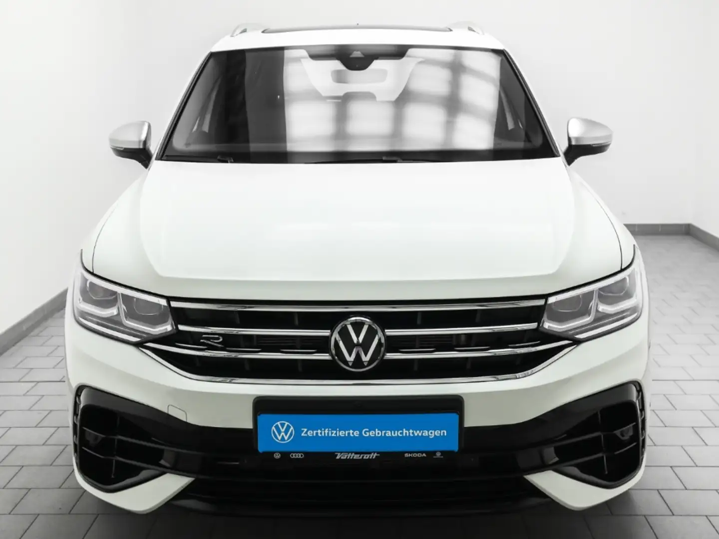 Volkswagen Tiguan R 4Motion AHK Pano Area View Harman Weiß - 2
