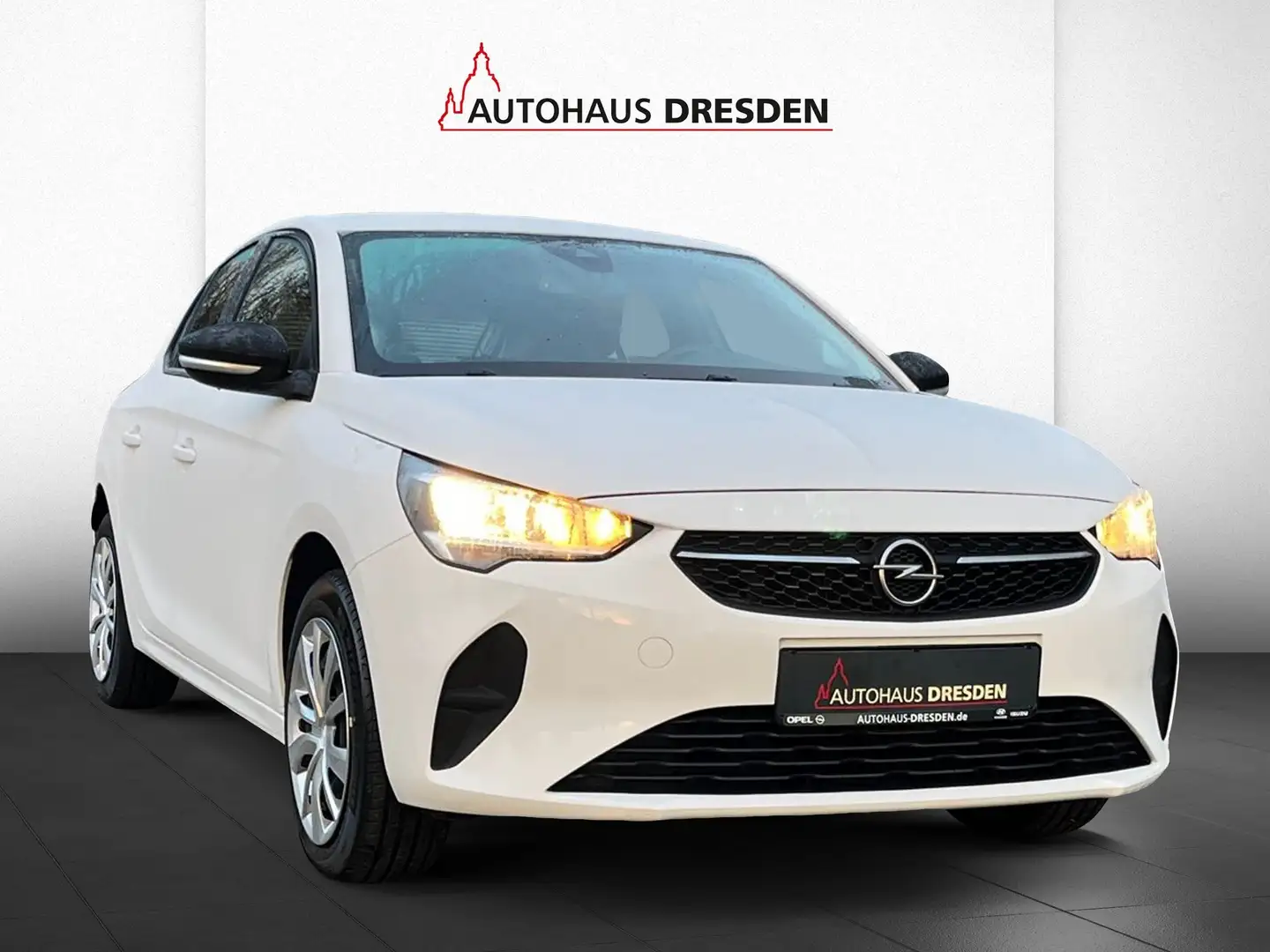 Opel Corsa F e Edition SHZ+Kam.+KlimaA+PDC+W-Pumpe Weiß - 2