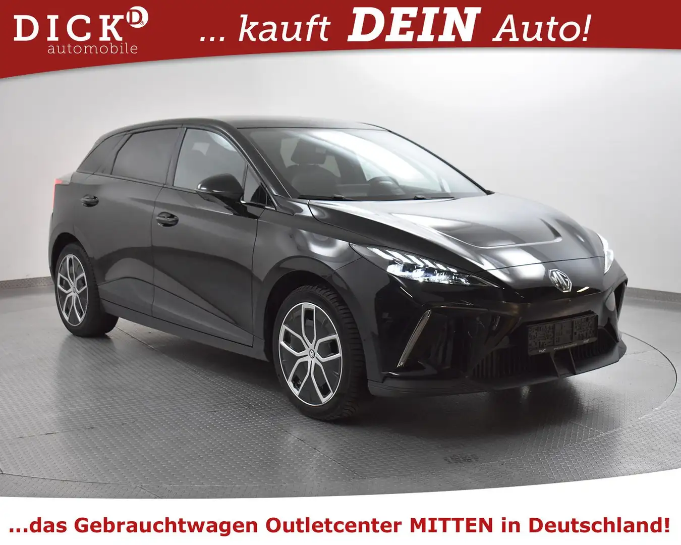 MG MG4 64 kWh Luxury VIRTU+LEDER+LED+SHZ+DAB+ACC Noir - 1