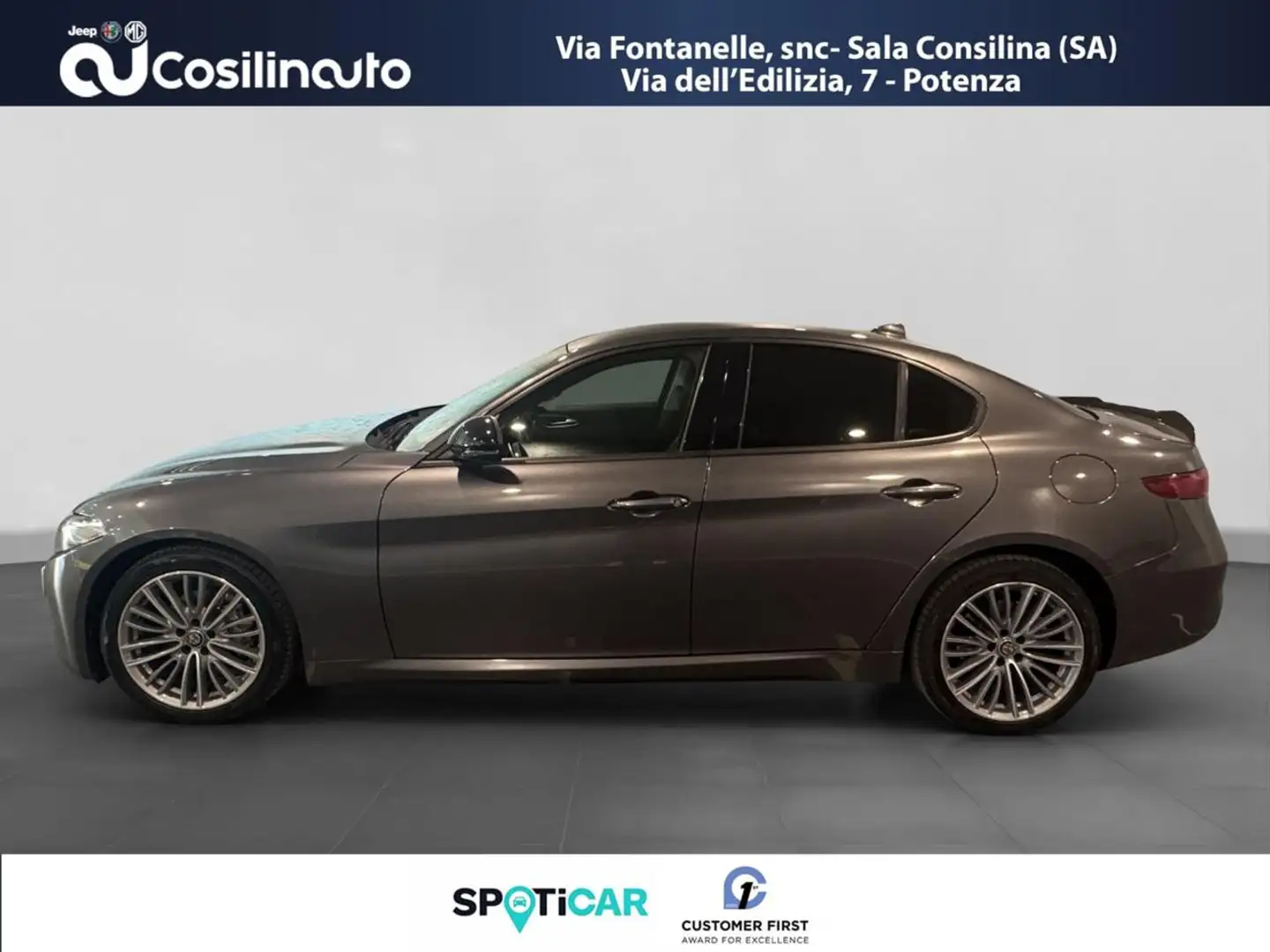 Alfa Romeo Giulia 2.2 Turbodiesel 180 CV AT8 Grigio - 2
