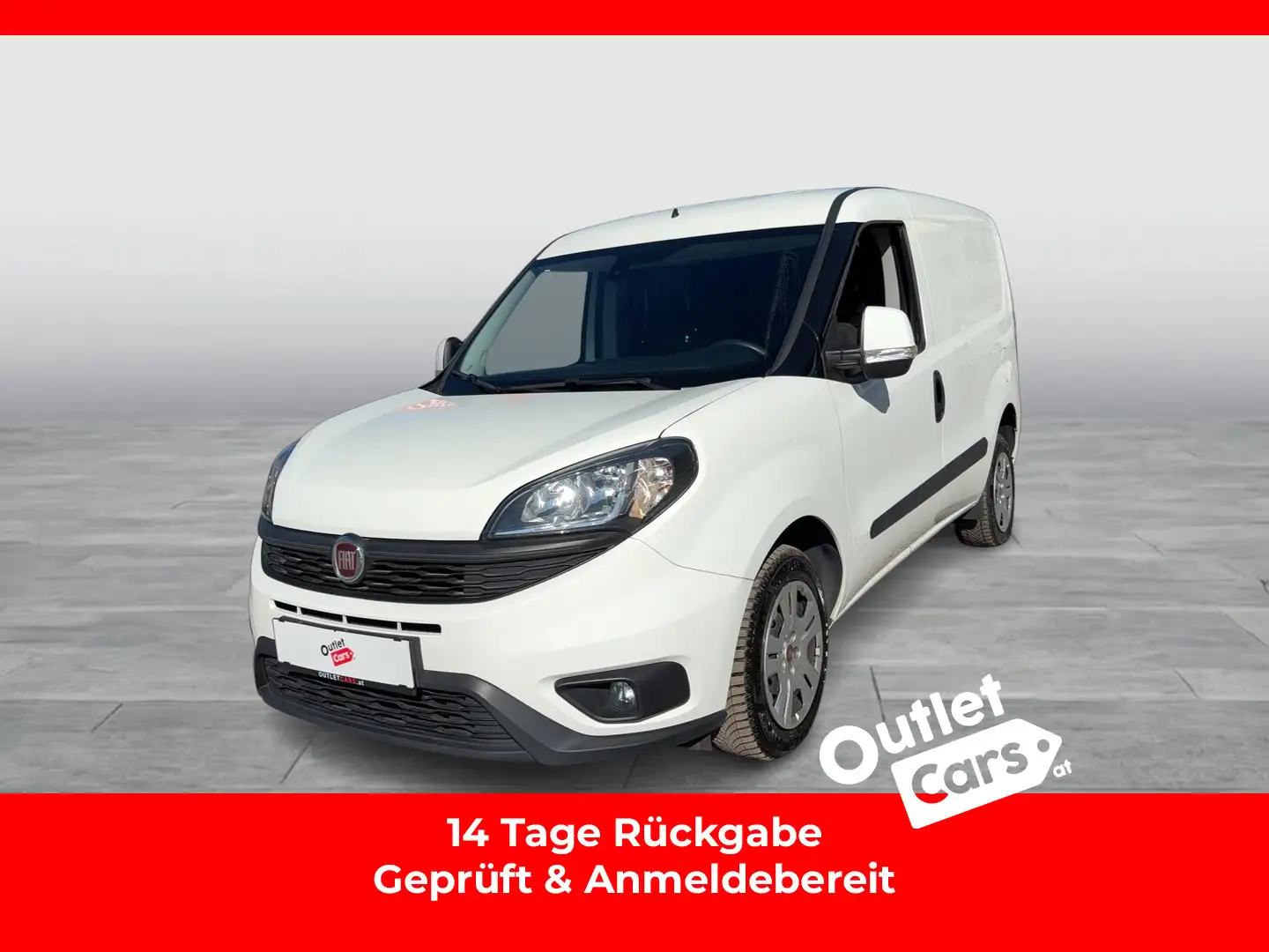 Fiat Doblo Fiat Doblo Cargo L1H1 1,3 MultiJet 95 Lounge Weiß - 1