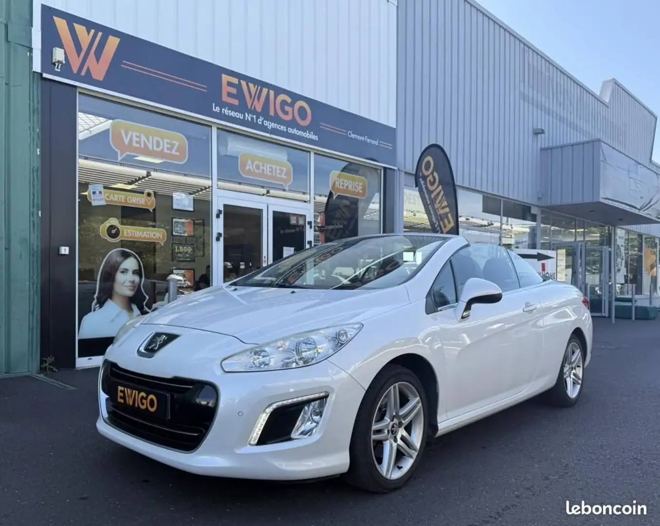 Peugeot 308 GENERATION-I 2.0 HDI 165 FELINE SIEGES CHAUFFANTS  Blanc - 1