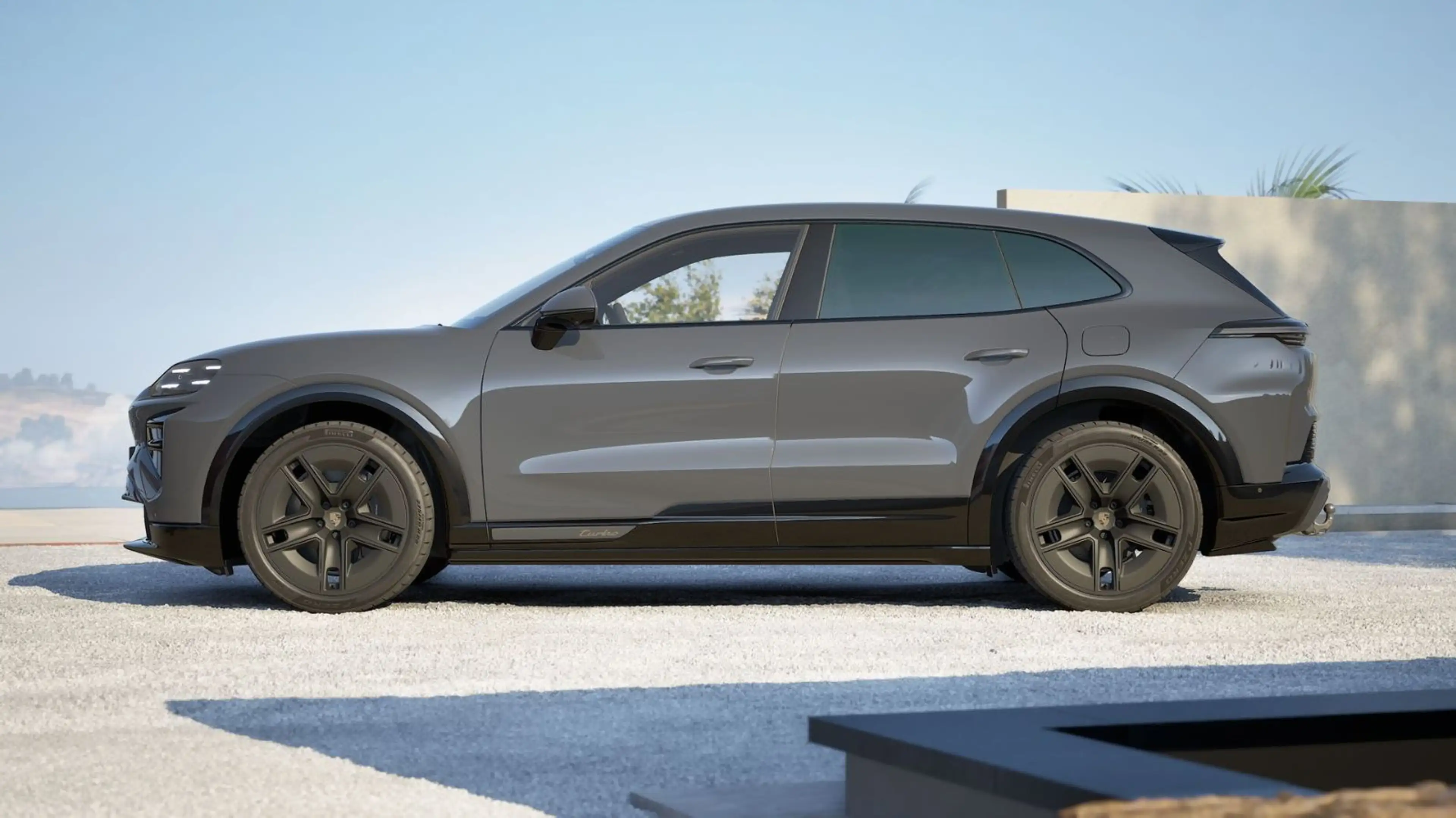 Porsche Cayenne Turbo Electric | Hinterachslenkung | AHK — photo 4