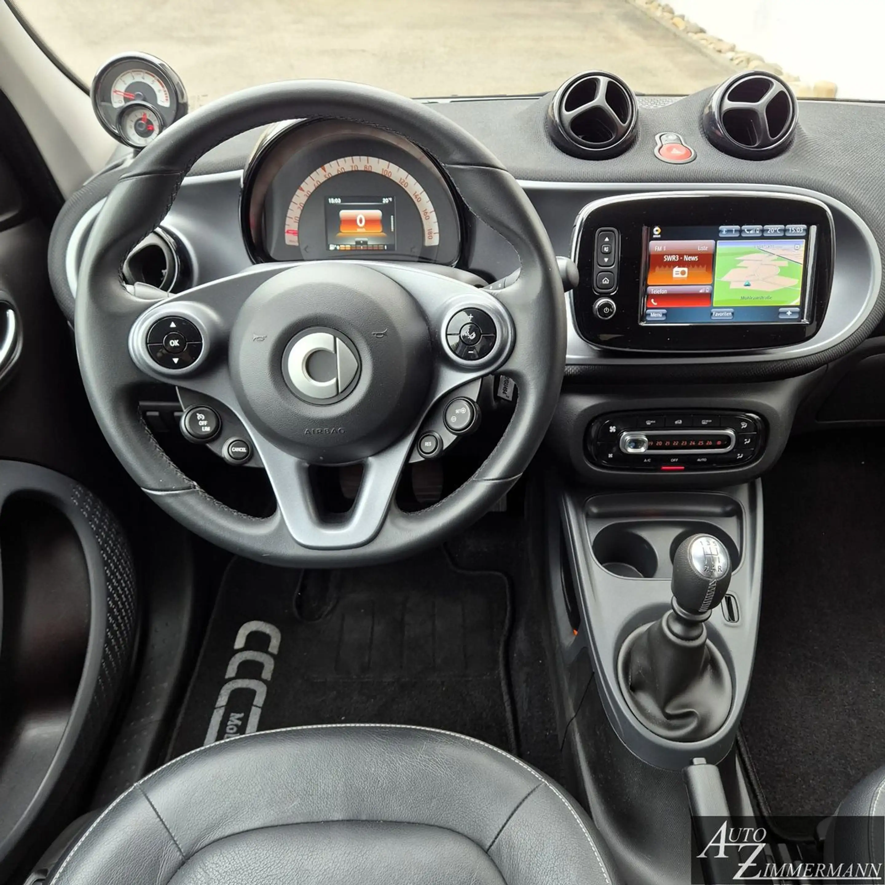 smart forFour 0,9 Prime Navi*Leder*Kamera*Alu*Spurhalt — photo 7