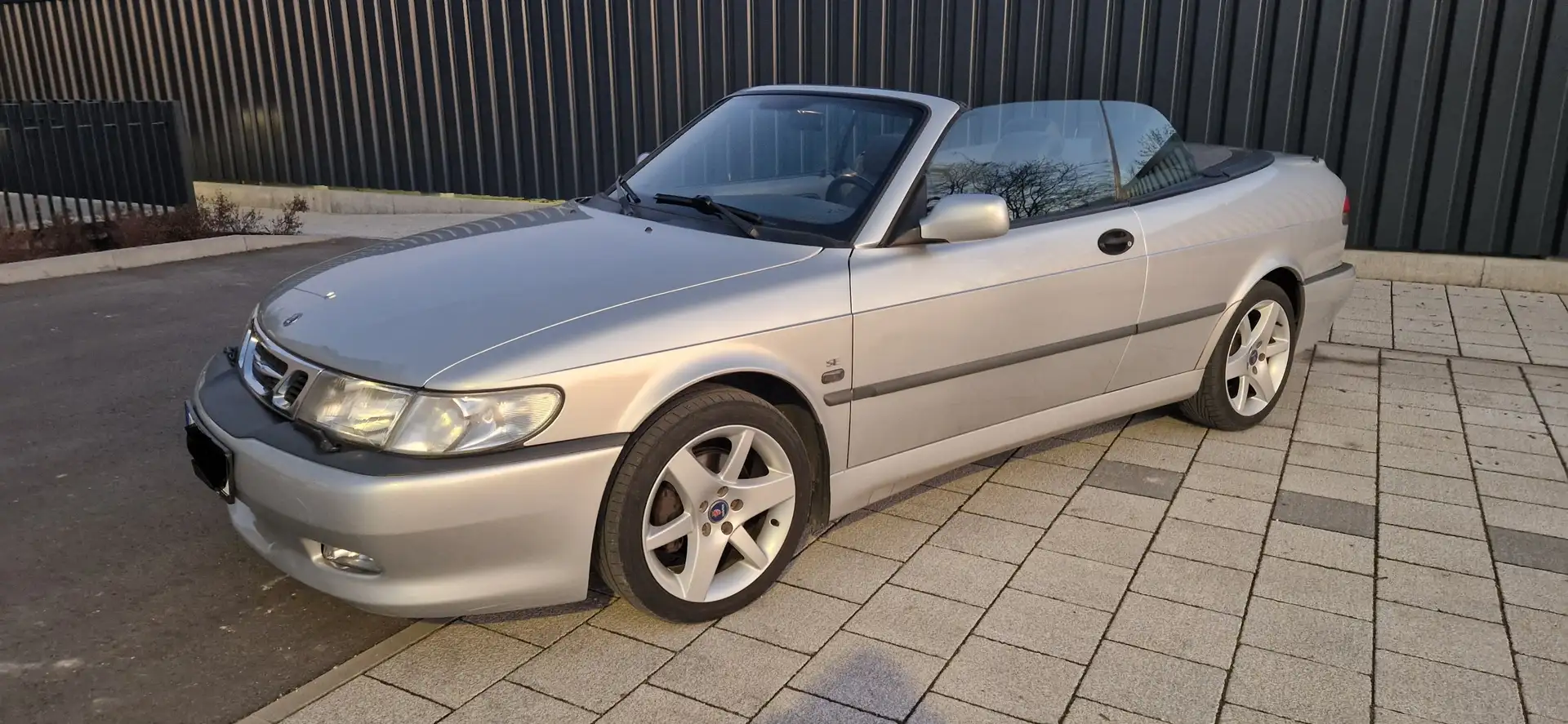 Saab 9-3 9-3 2.0i TURBO CABRIO CLASSIC EDITION SE Srebrny - 2