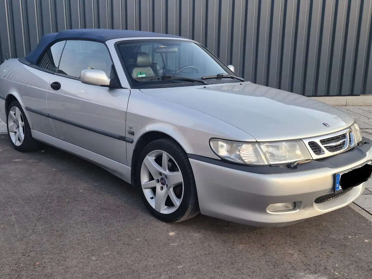 Saab 9-3 9-3 2.0i TURBO CABRIO CLASSIC EDITION SE Srebrny - 1
