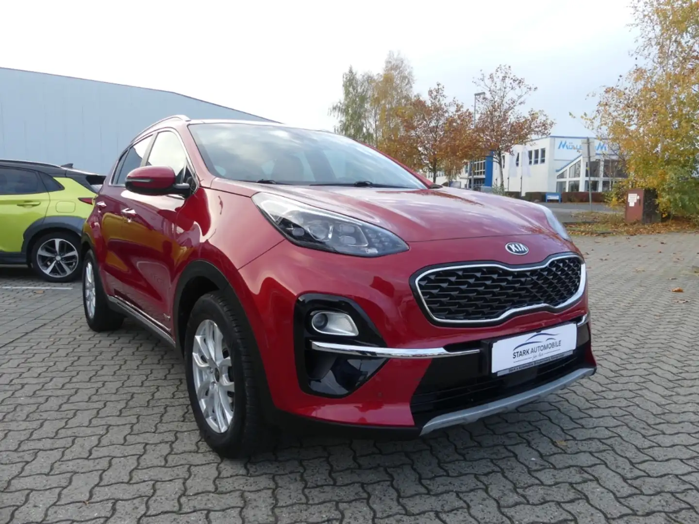 Kia Sportage Platinum 4WD Mild Hybrid Panodach Navigation Sitzh Rot - 2