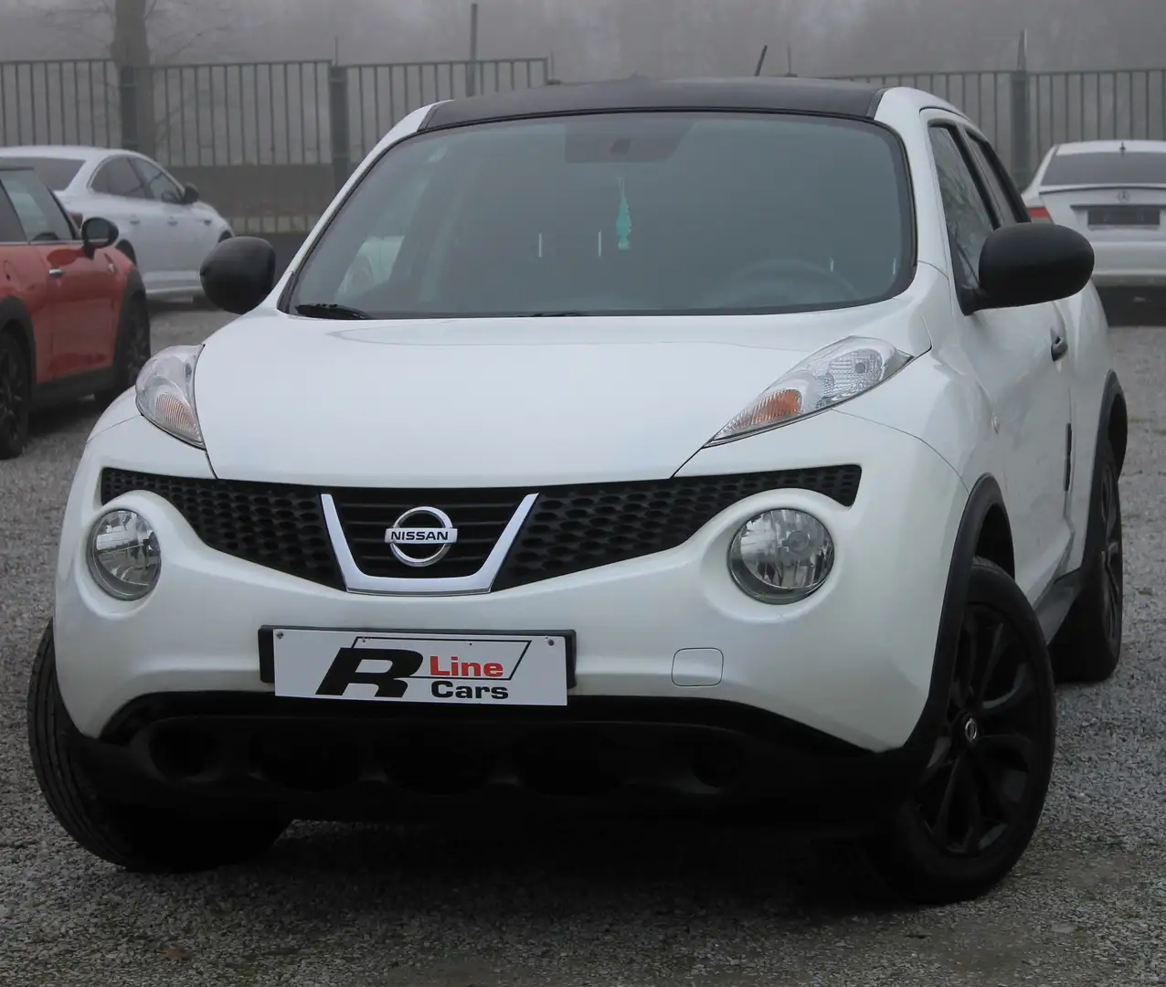 Nissan Juke 1.6i ESSENCE CUIR CLIM GPS CAM RECUL 12 MOIS GRT Wit - 1
