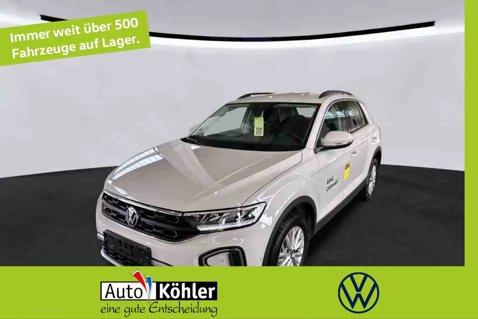 Volkswagen T-Roc Life TSi DSG CarPlay/AHK/Virt/LED/Facelift Grau - 1