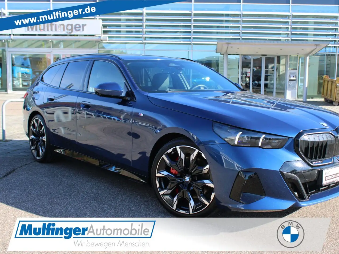 BMW 540 d xDr.M Sport Pro HUD ACC SuView.H/K AHK 21" Bleu - 1