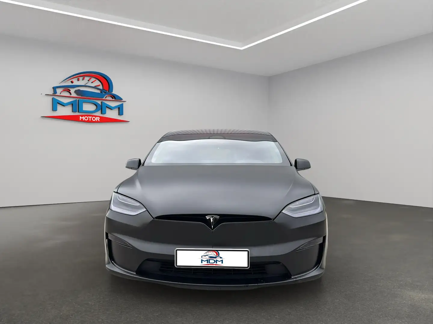 Tesla Model X Plaid AWD Gris - 2