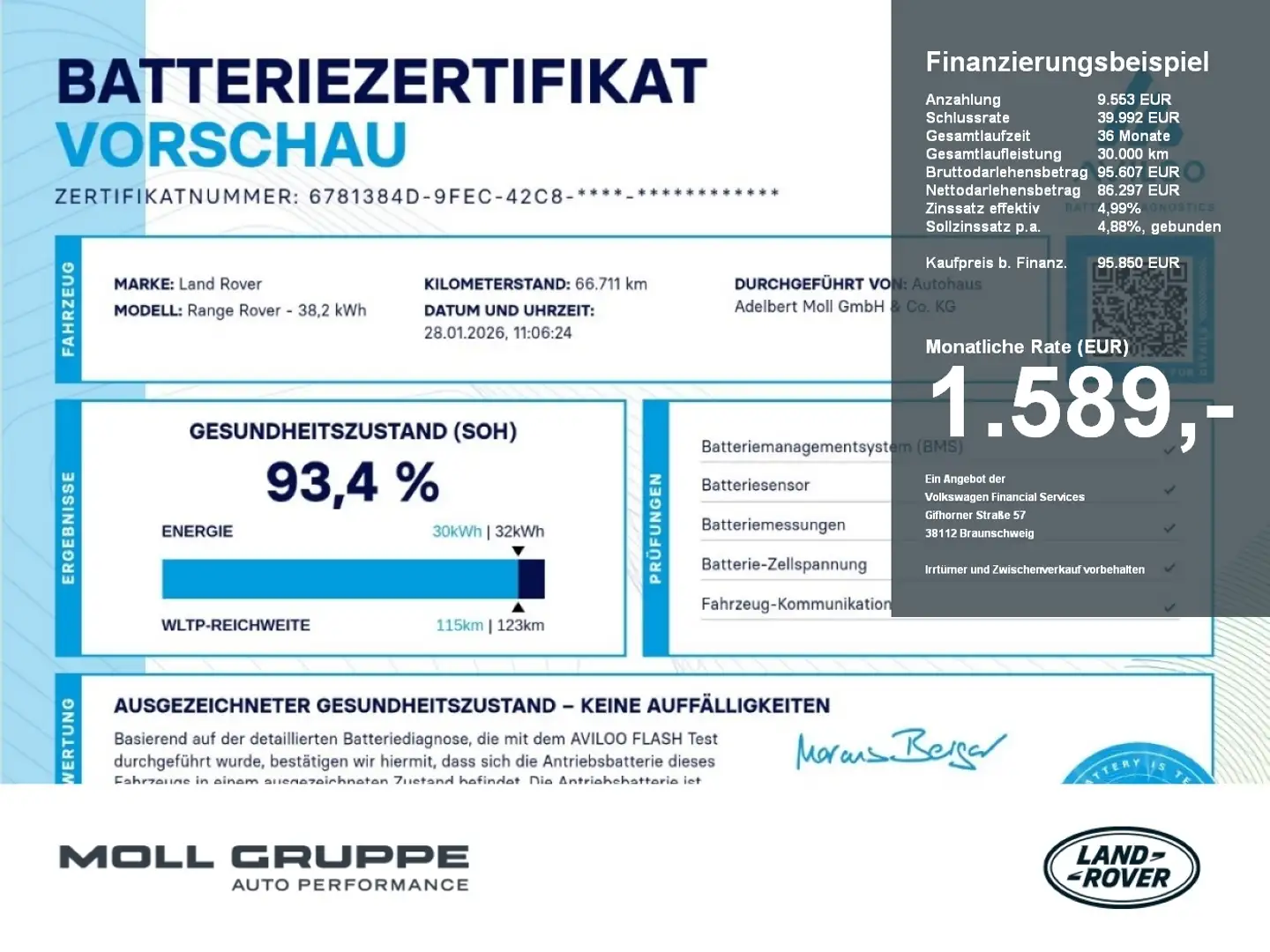 Land Rover Range Rover Sport P440e Hybrid Dynamic SE Pano Meridian LED Gris - 1