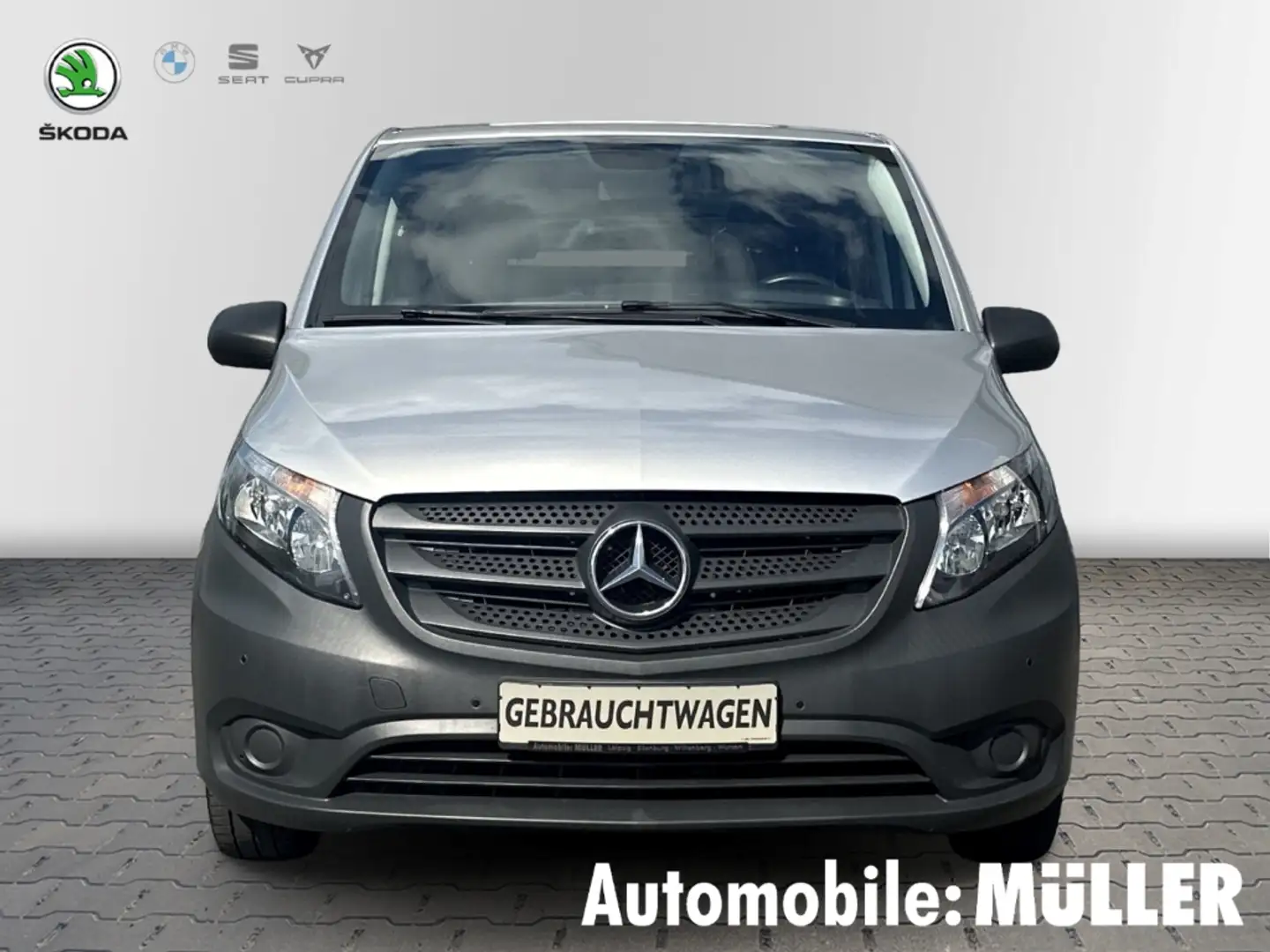 Mercedes-Benz Vito Kasten 114 CDI KLIMA*NAVI*REGAL*EXTRALANG Argintiu - 2