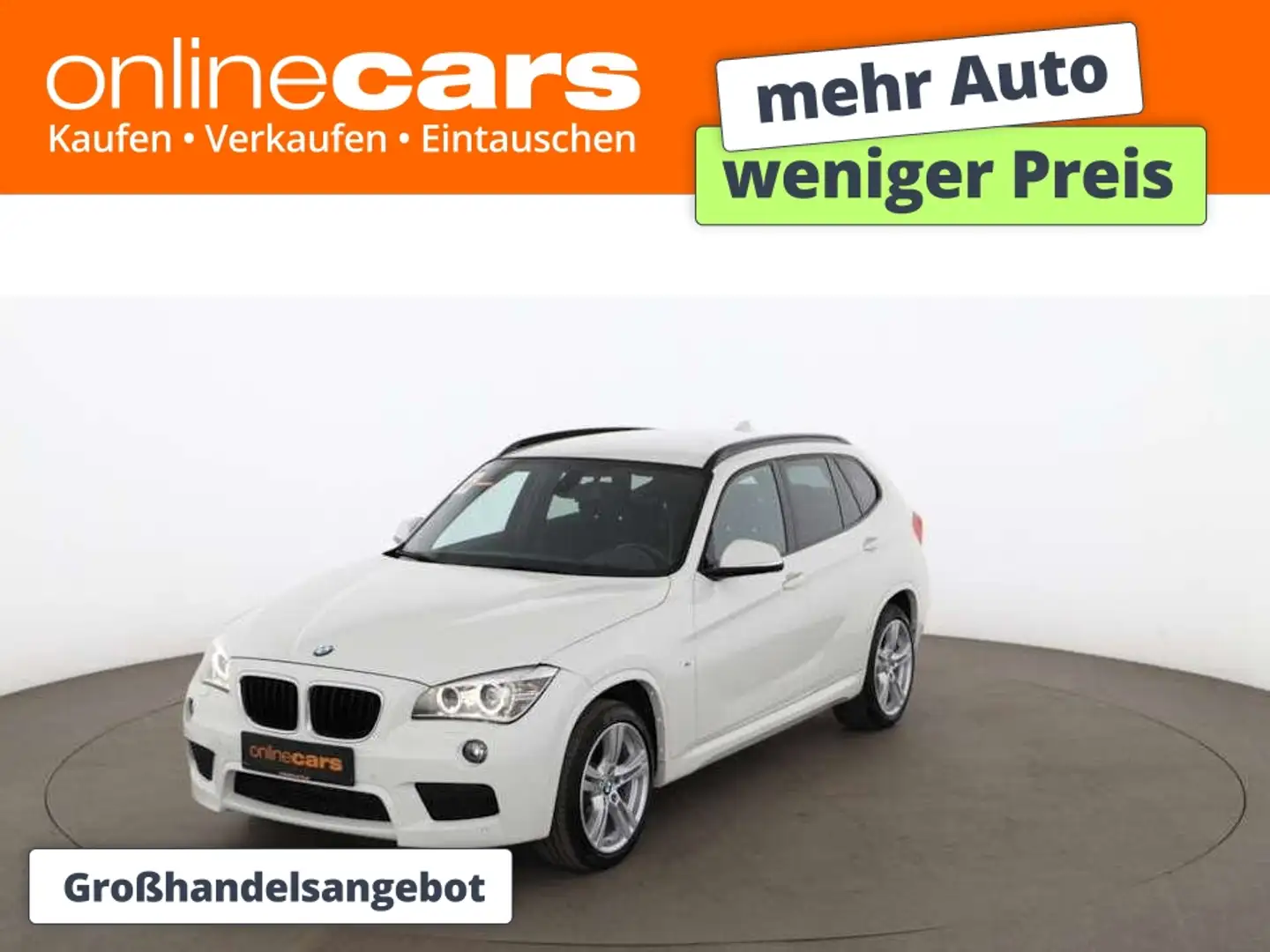 BMW X1 xDrive20d M-SPORT Aut XENON ALCANTARA SITZHZG Weiß - 1