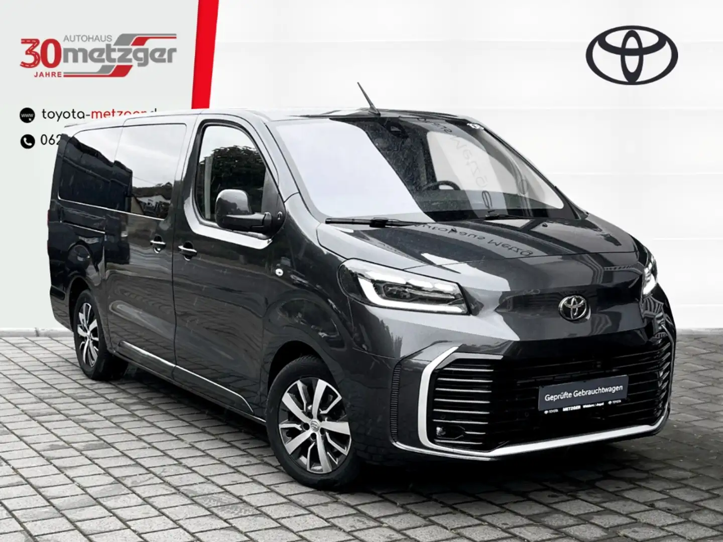 Toyota Proace 2.0 L2 Team D Autom. +LED +Kamera +Facelift Gri - 1