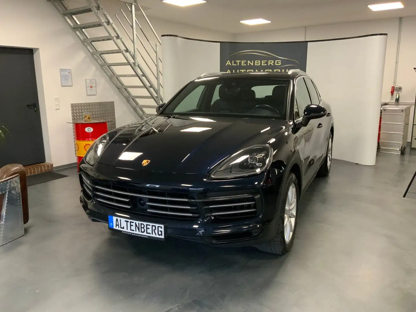 Porsche Cayenne Bose Kamera PDC ACC Pano AHK LED CarPlay Bleu - 1