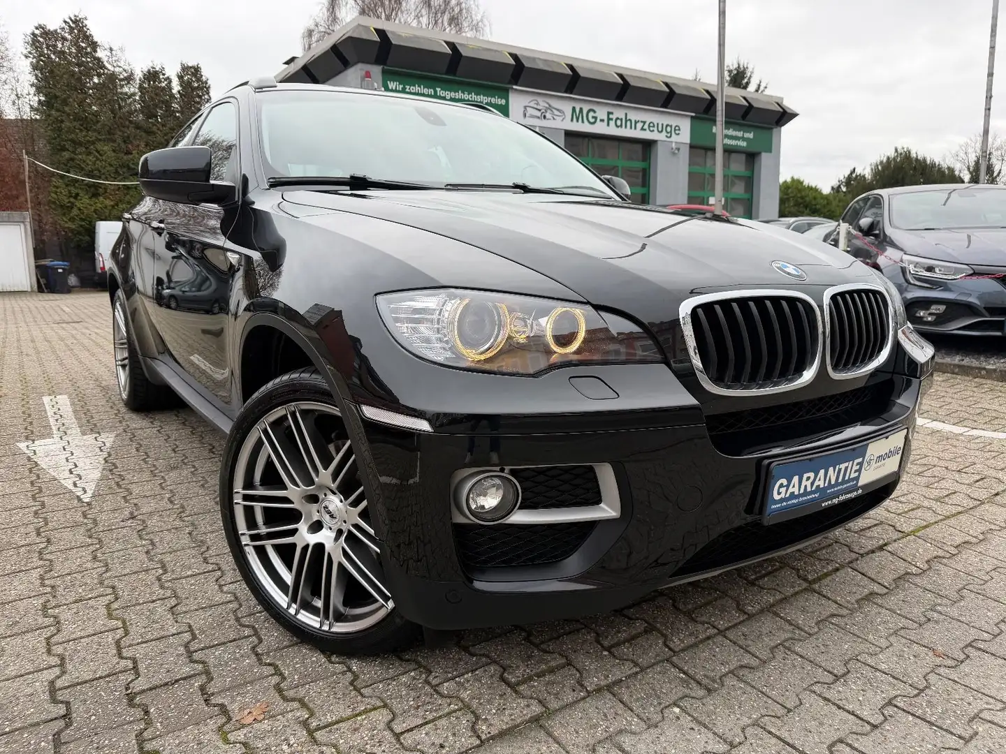 BMW X6 xDrive30d 1-HAND LEDER NAVI XENON 21 ZOLL Schwarz - 1