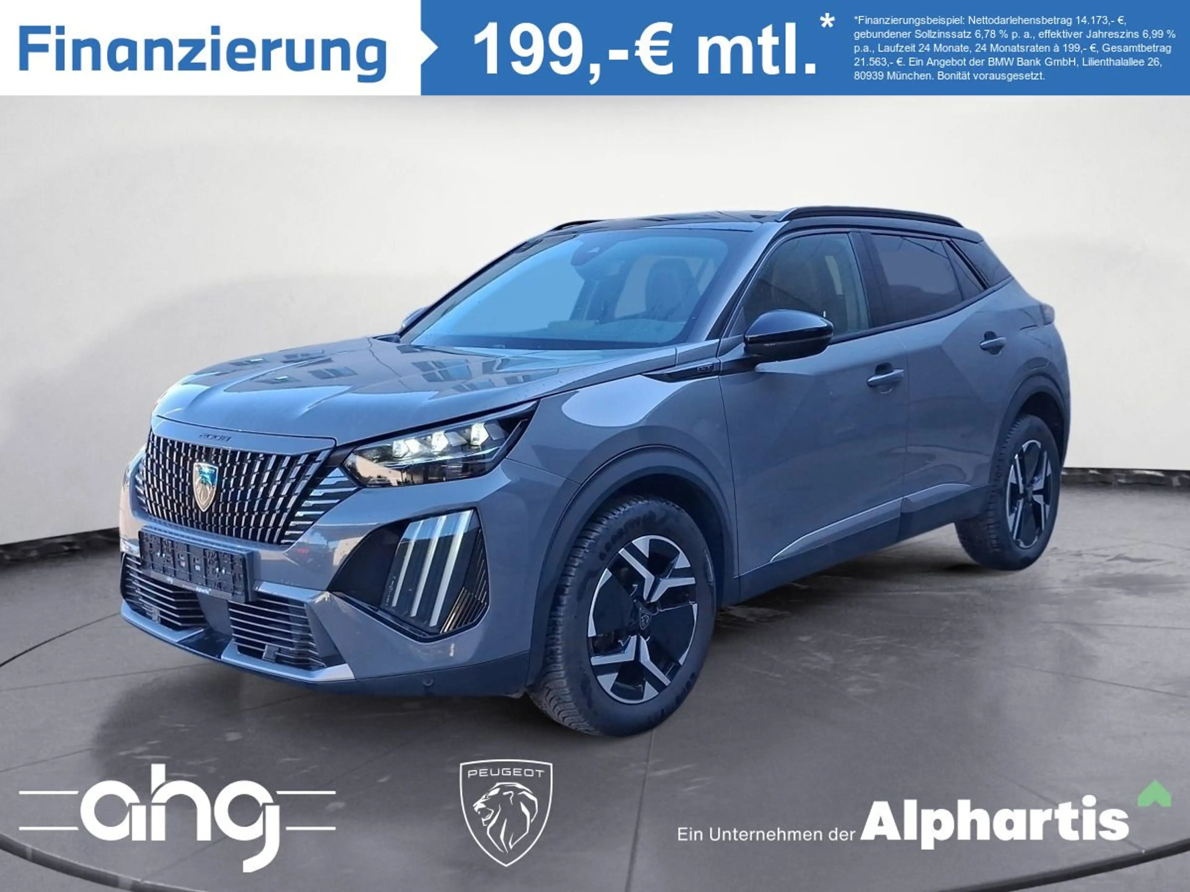 Peugeot 2008 PureTech 130 EAT8 GT Navi Glasdach LED PDC