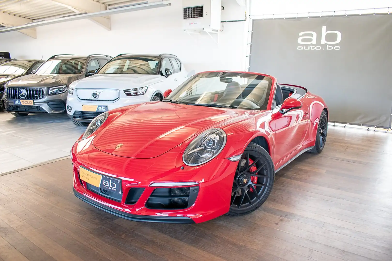 Porsche 911 CARRERA 4 GTS CABRIO PDK, APPLE CP, CAMERA, BOSE Rouge - 2