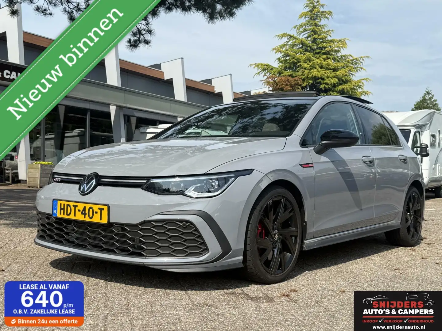 Volkswagen Golf GTI 2.0 TSI pano 2024 Grijs - 1