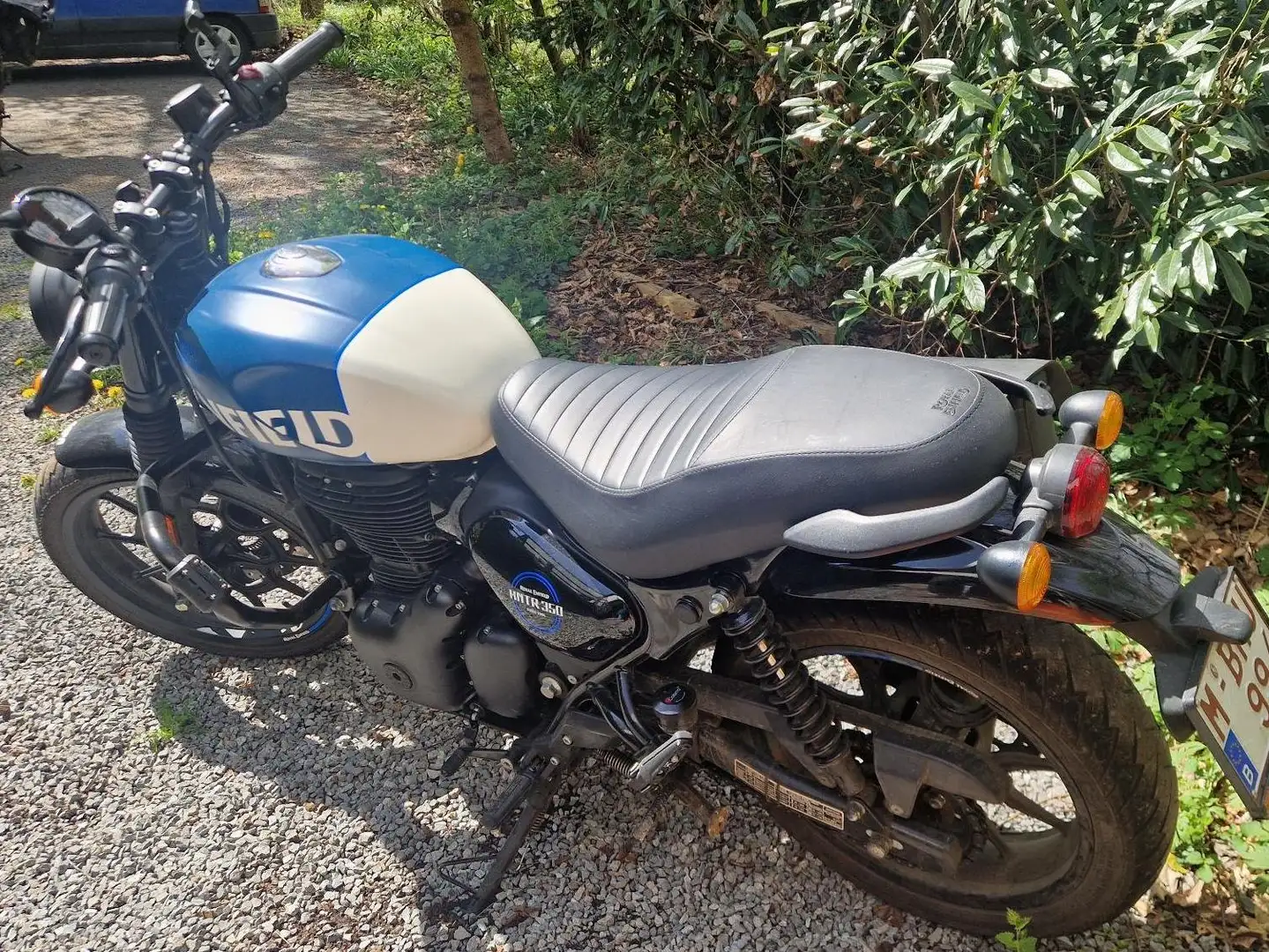 Royal Enfield Hunter 350 Azul - 2