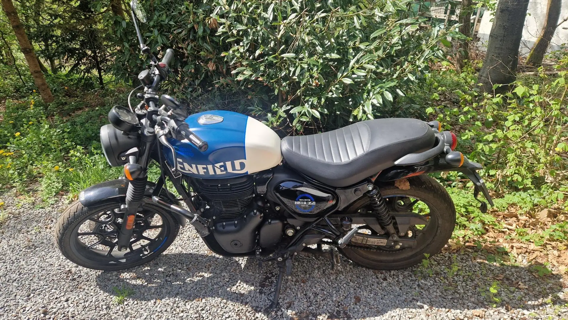 Royal Enfield Hunter 350 Azul - 1