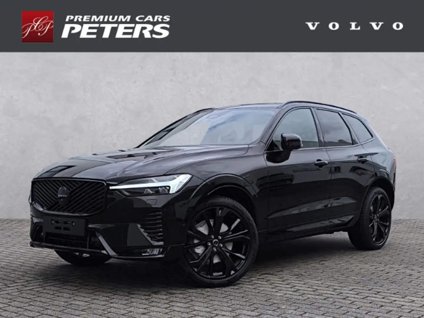 Volvo XC60 Plus Black Edition AWD B5 Benzin EU6e El. Panodach Schwarz - 1