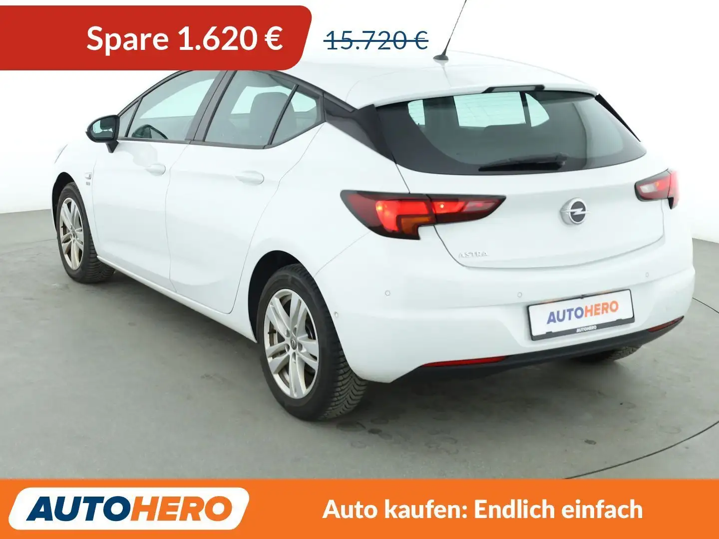 Opel Astra 1.4 SIDI Turbo 120 Jahre Start/Stop Aut.*CAM*PDC* Blanc - 1