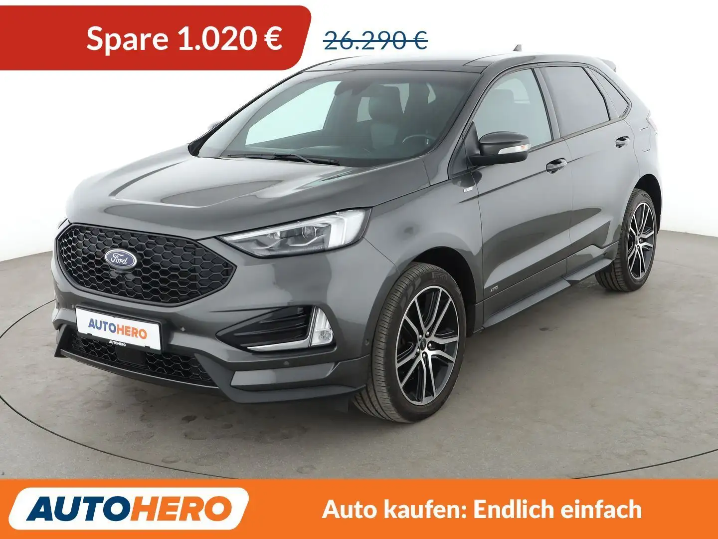 Ford Edge 2.0 TDCi EcoBlue ST-Line 4x4 Aut. *LED*ACC*CAM* Grau - 1