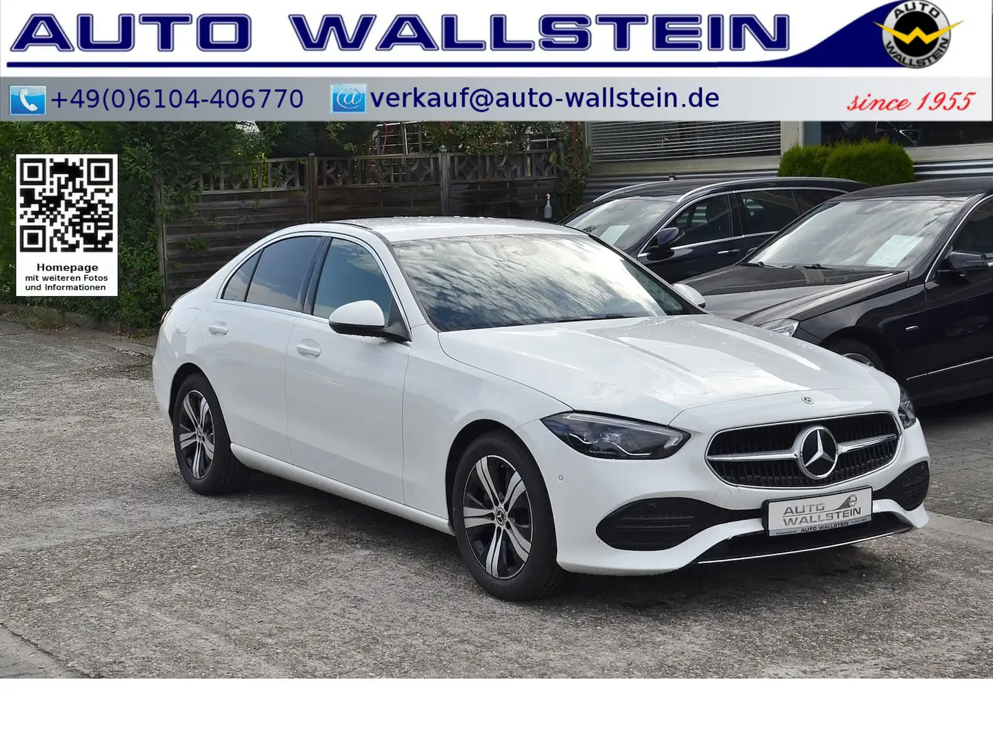 Mercedes-Benz C 180 Avantgarde Advanced (AHK Spur Ambiente Weiß - 1