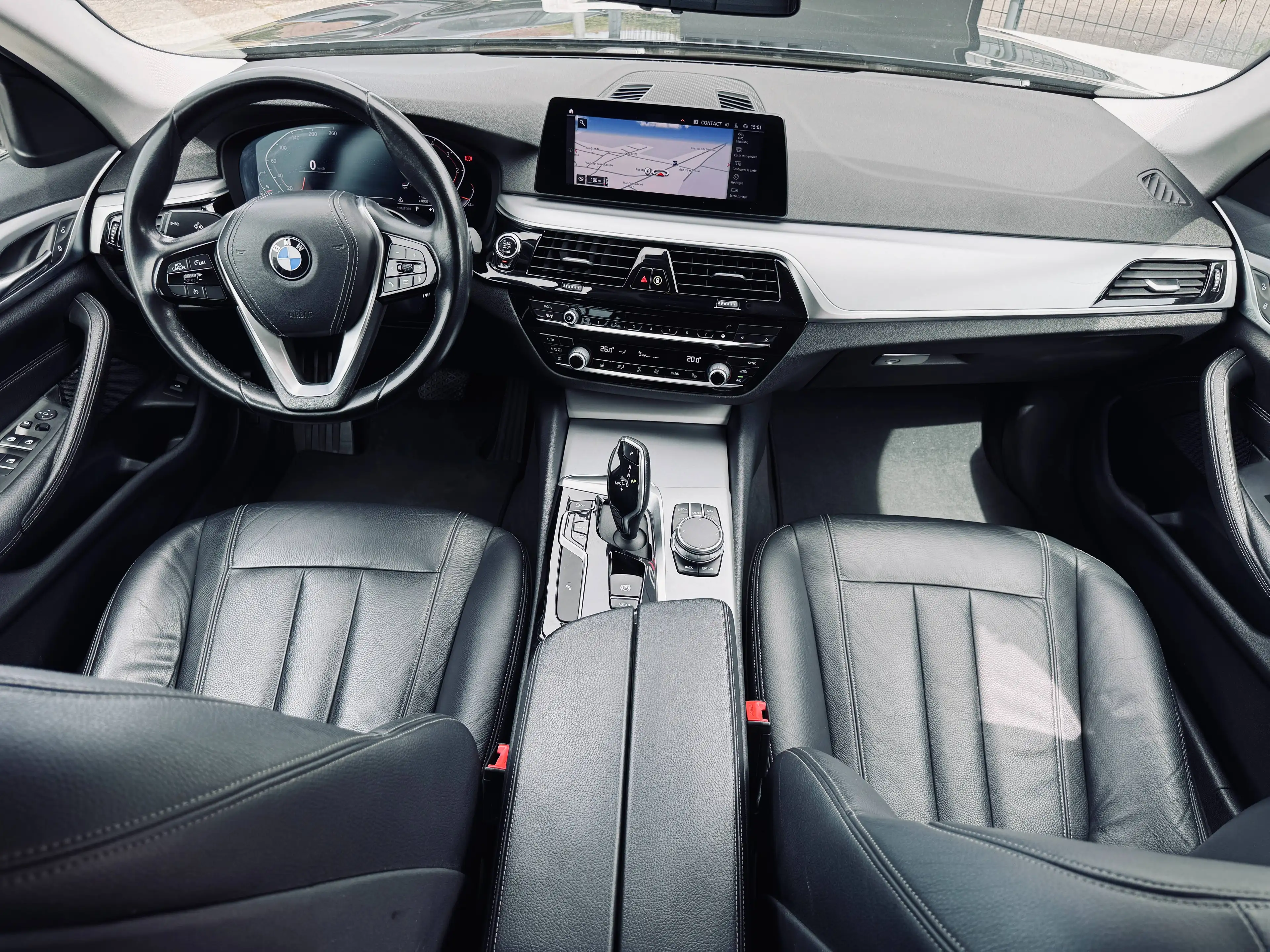 BMW 518 Touring 518d AUTOMATIQUE, Cuir, Navi, Garantie 1 An — photo 2