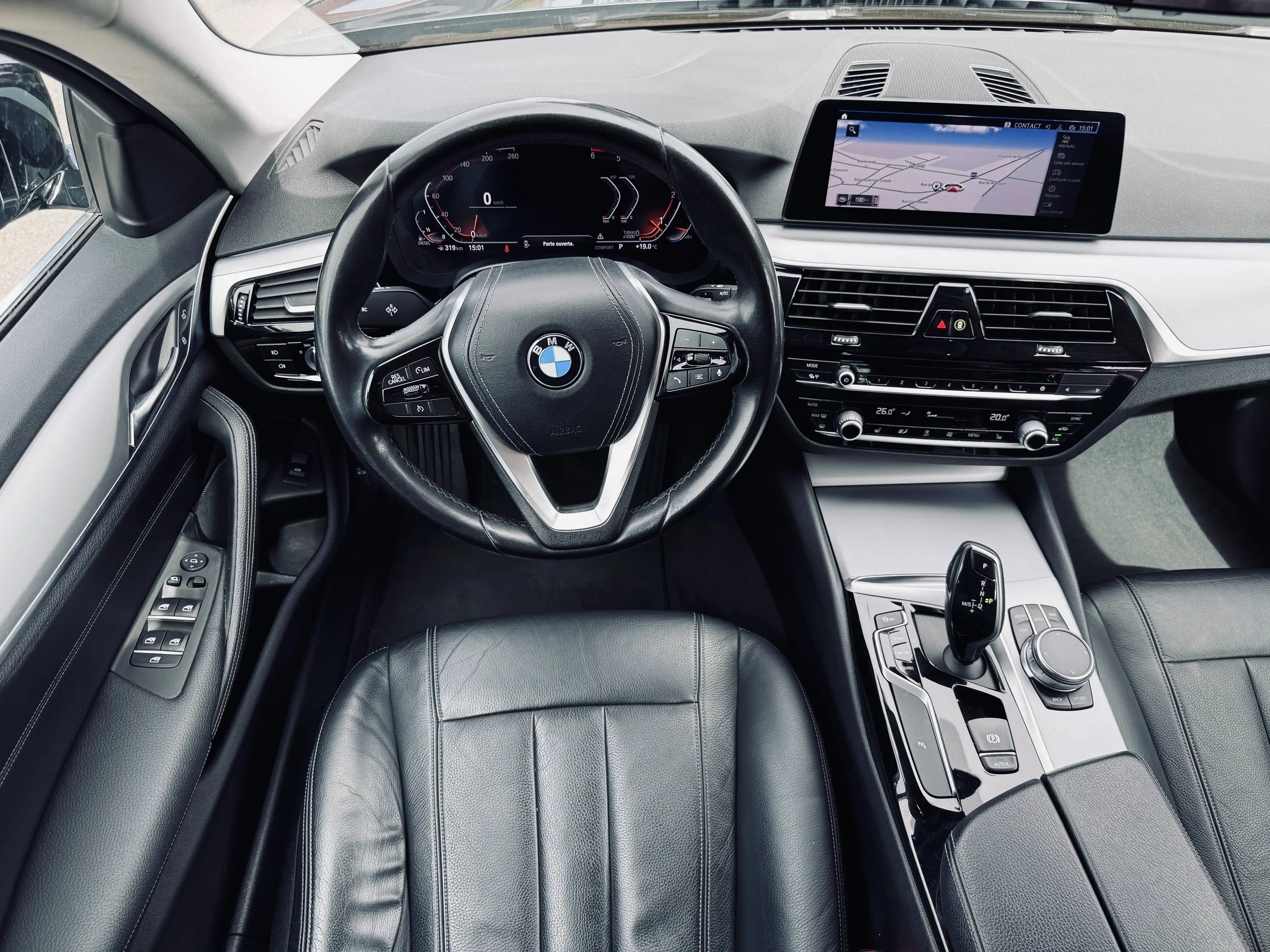 BMW 518 Touring 518d AUTOMATIQUE, Cuir, Navi, Garantie 1 An — photo 14