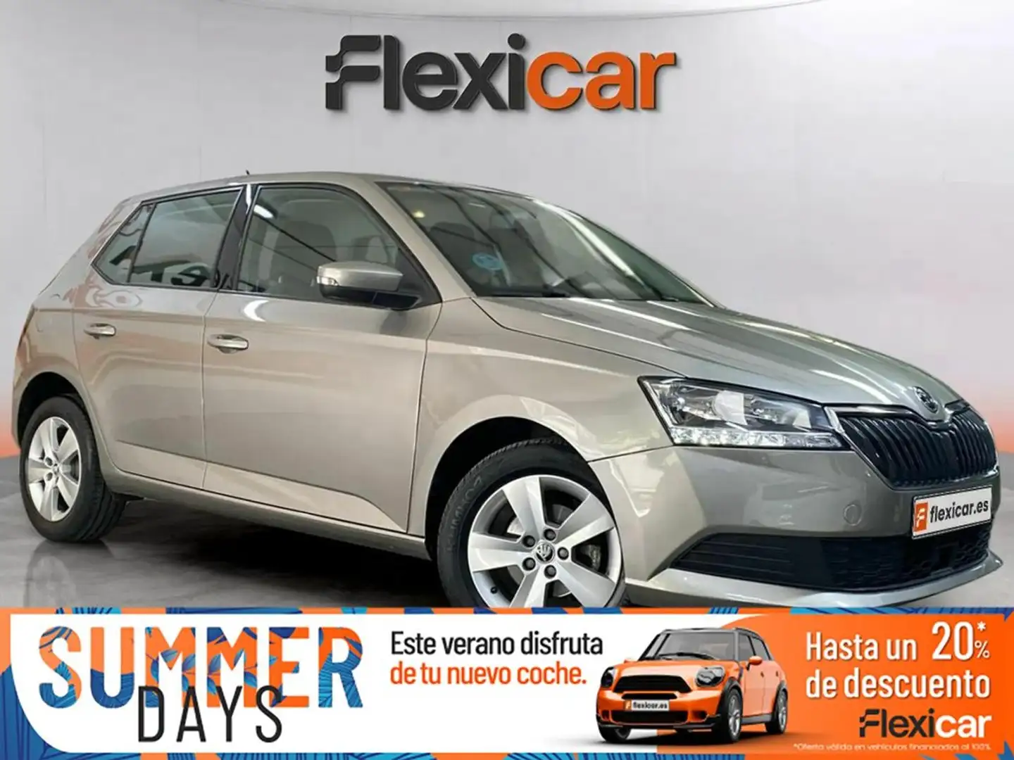 Skoda Fabia 1.0 MPI Ambition 55kW Gris - 1