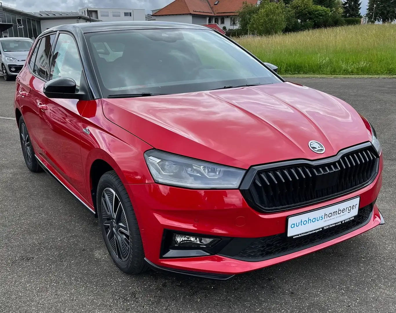 Skoda Fabia 1.0 TSI DSG Monte Carlo Rot - 2