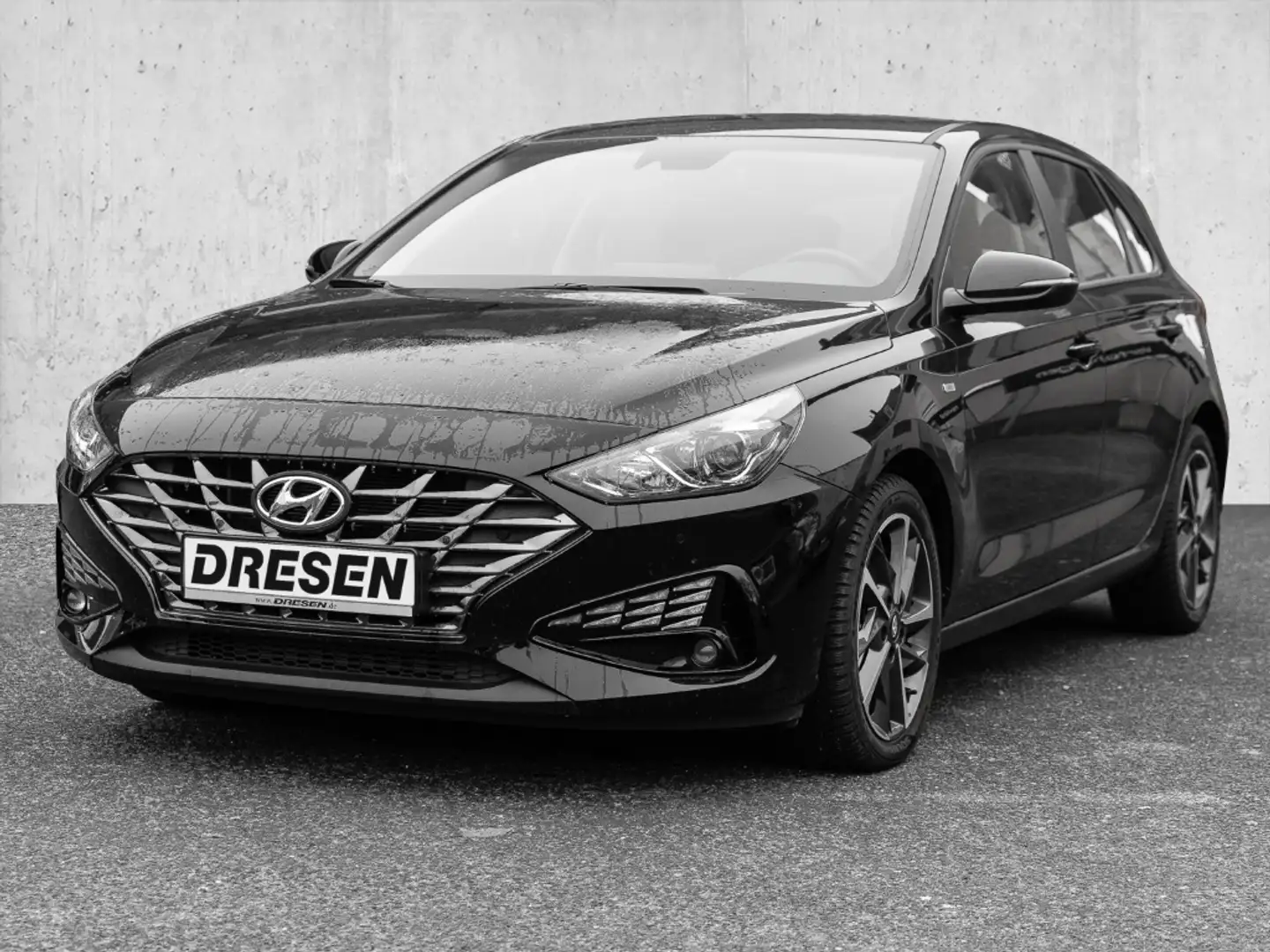Hyundai i30 1.0 T-GDI 48V Trend Navi Klimatronic Kamera SHZ LH Schwarz - 2