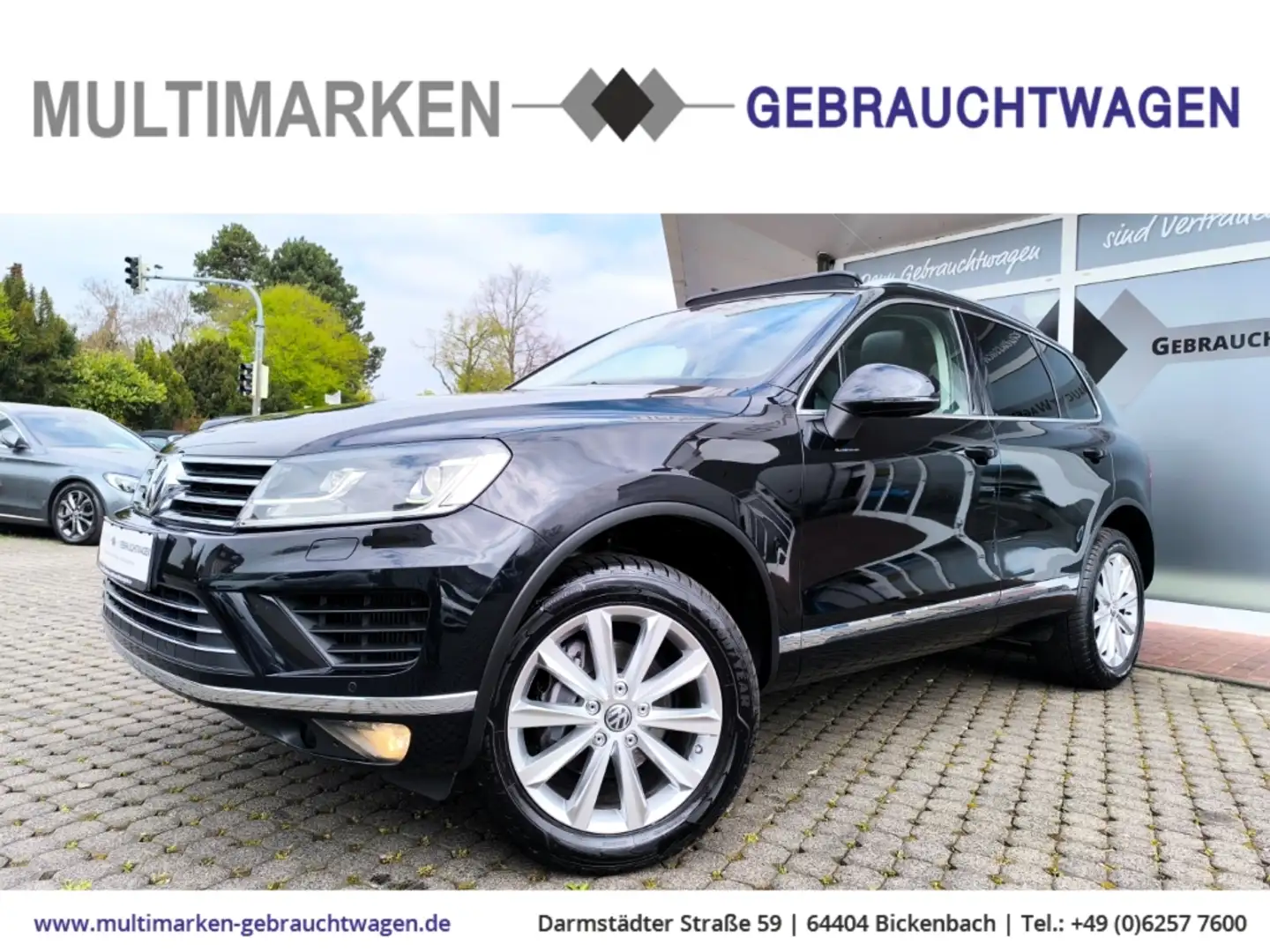Volkswagen Touareg V6 TDI BMT S/S Terrain Tech 4Motion 3.0 StandHZG Schwarz - 1