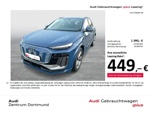 Audi Q6 e-tron performance S LINE B&O 360CAM ACC LM20