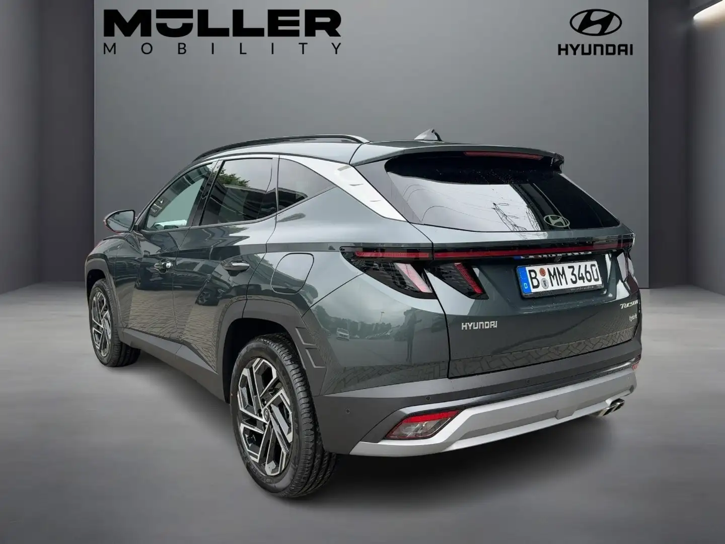 Hyundai TUCSON 1.6 T-GDI Prime +Wide+Sitzklima+LED+Pano Verde - 2